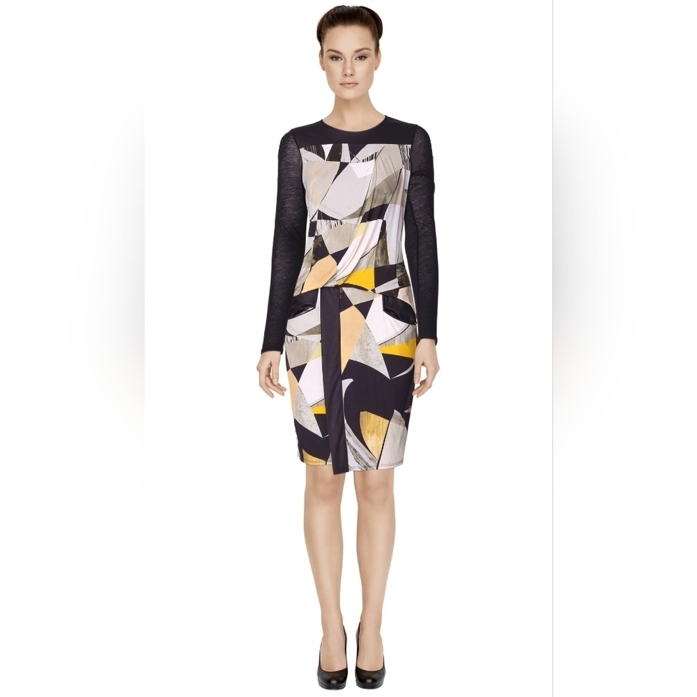 Helmut Lang Printed Dress, VGUC, Size L